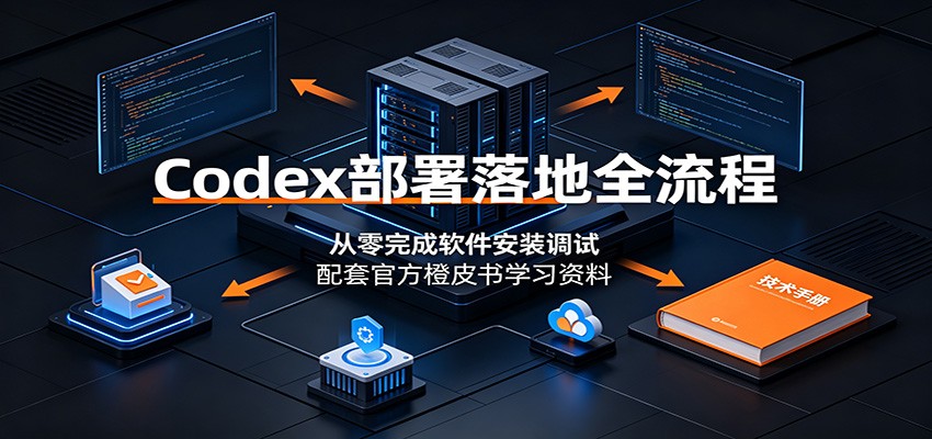 Codex部署落地全流程：从零完成软件安装调试，配套官方橙皮书学习资料-零创仓