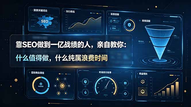 靠SEO做到一亿战绩的人，亲自教你：什么值得做，什么纯属浪费时间【原创双语字幕】-零创仓