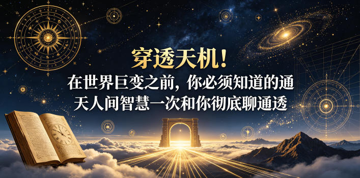 付费文章：穿透天机！在世界巨变之前，你必须知道的通天人间智慧一次和你彻底聊通透-零创仓