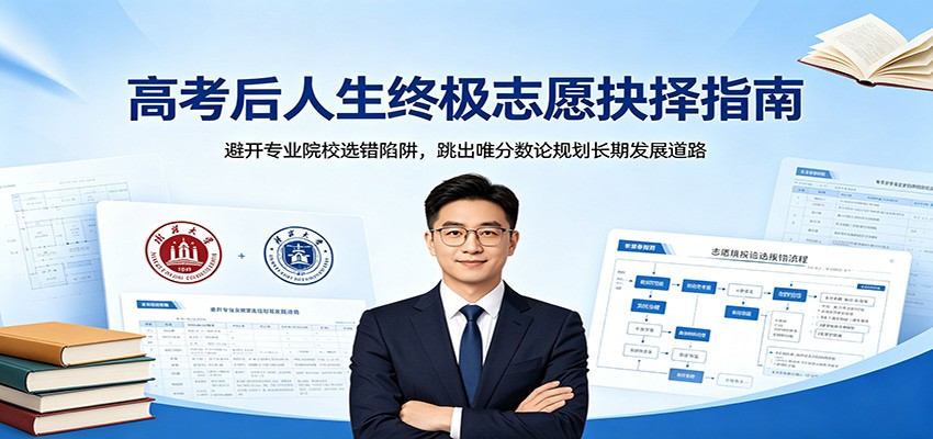 高考后人生终极志愿抉择指南:避开专业院校选错陷阱,跳出唯分数论规划长期发展道路-零创仓