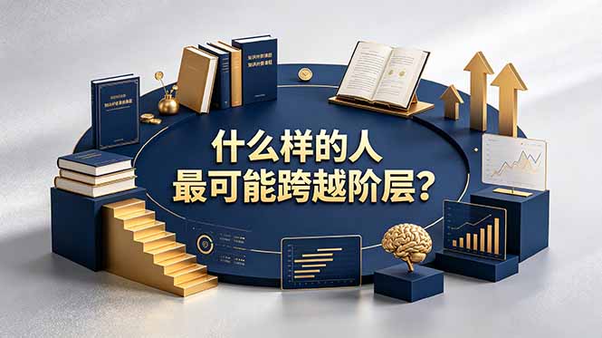 付费文章:什么样的人最可能跨越阶层?具备这五种特质,普通人也能顺利跨越阶层-零创仓