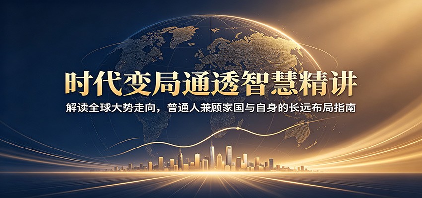 时代变局通透智慧精讲：解读全球大势走向，普通人兼顾家国与自身的长远布局指南-零创仓