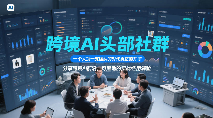 跨境AI头部社群,一个人顶一支团队的时代真正的开始了,分享跨境AI前沿,可落地的实战经验(更新6月19日)-零创仓