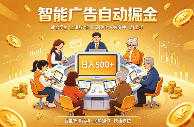 2026年最好做的项目：自动掘金项目，小白轻易上手，单日轻松收入500+【揭秘】-零创仓
