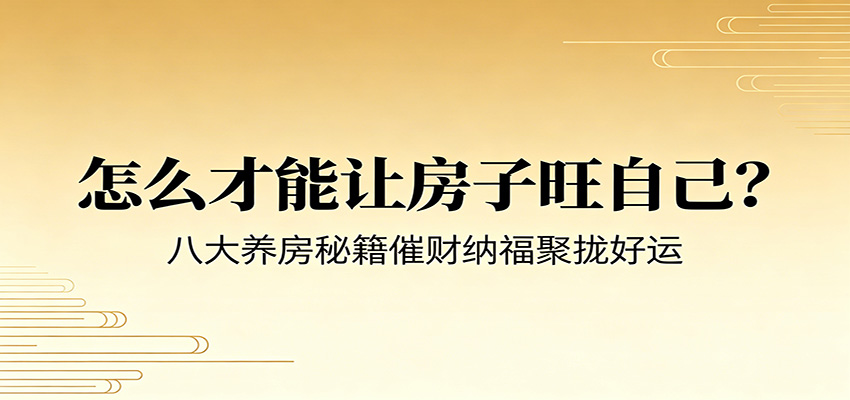 付费文章《怎么才能让房子旺自己？》八大养房秘籍催财纳福聚拢好运-零创仓