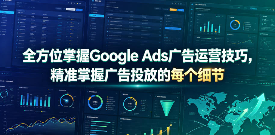 全方位掌握Google Ads广告运营技巧，精准掌握广告投放的每个细节【原创双语字幕】-零创仓