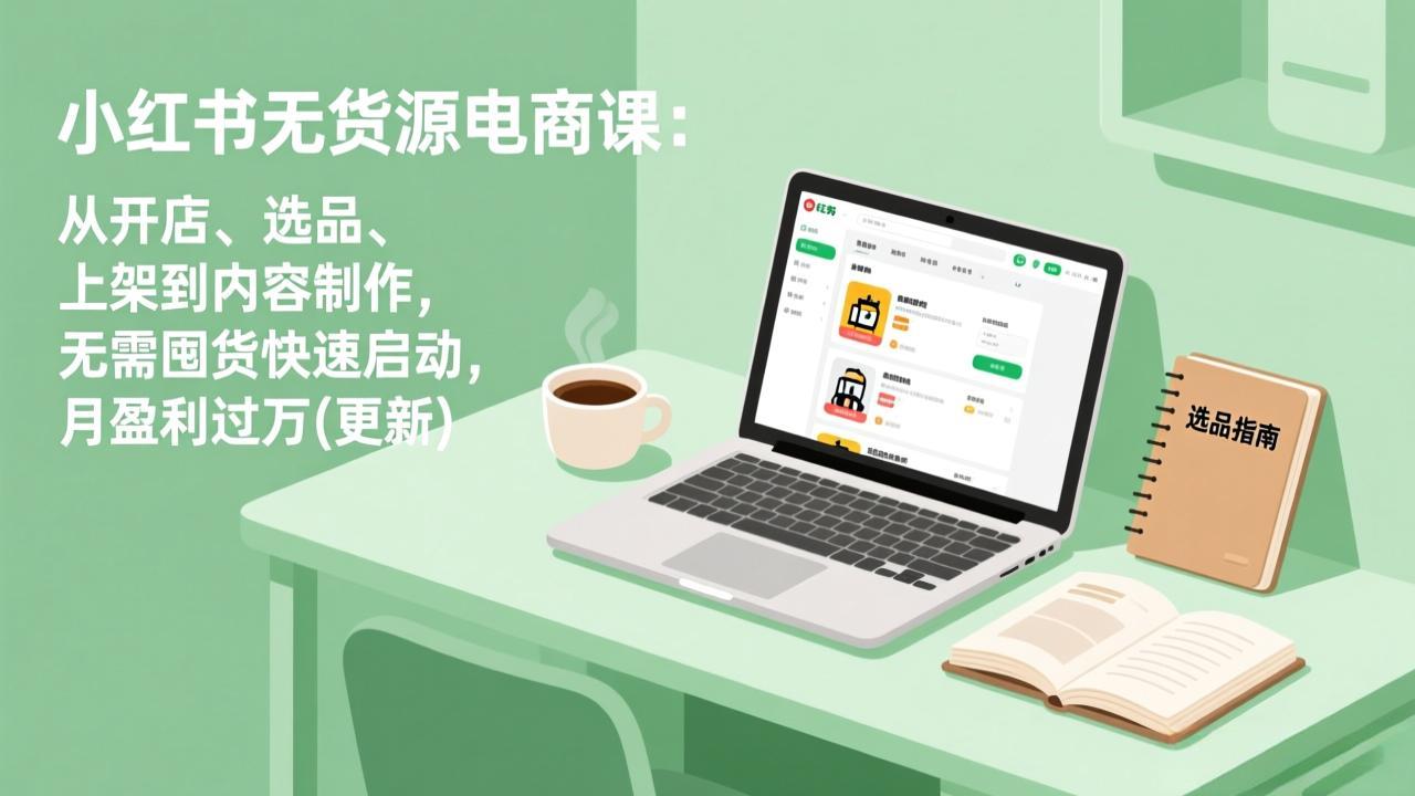 小红书无货源电商课(6月22更新-零创仓
